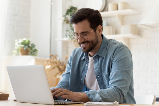 man with laptop