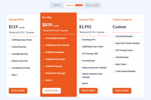 Wie Sie mit UGC & Influencern die Shopify Conversion Rates steigern 4 pricing